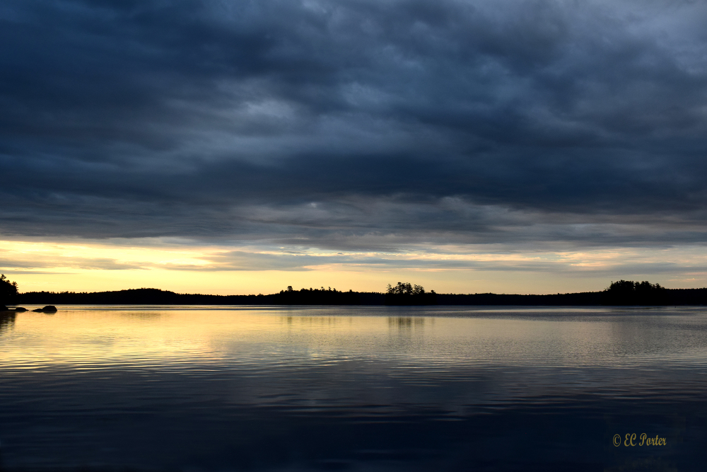 ©E. Porter, 2020 sunrise 2 Green Lake